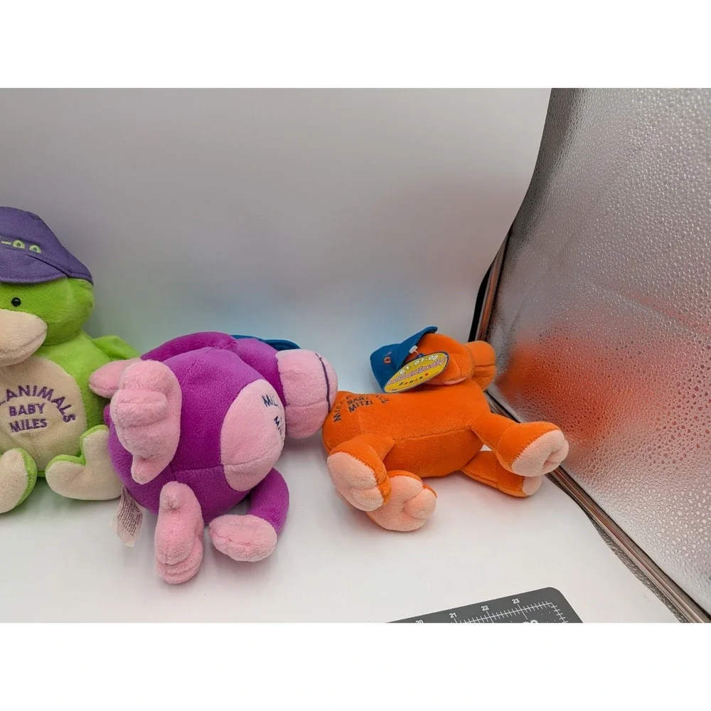 Commonwealth Millanimals‎ Baby Melody Miles Miron Mitzi Plush 11 Inch Lot of 4